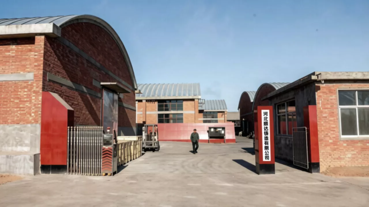 河北顺达铸造有限公司厂区实景-大门